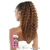 MAYDE BEAUTY MOCHA DRAWSTRING PONYTAIL DEEP CURL 18
